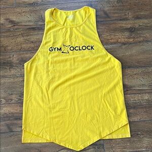 Gym o’clock Yellow Men's Stringer